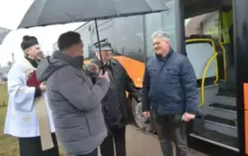 Boisko w Szerominku i nowy autobus  2