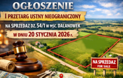 Zdjęcie do Ogłoszenie o I przetargu ustnym nieograniczony...
