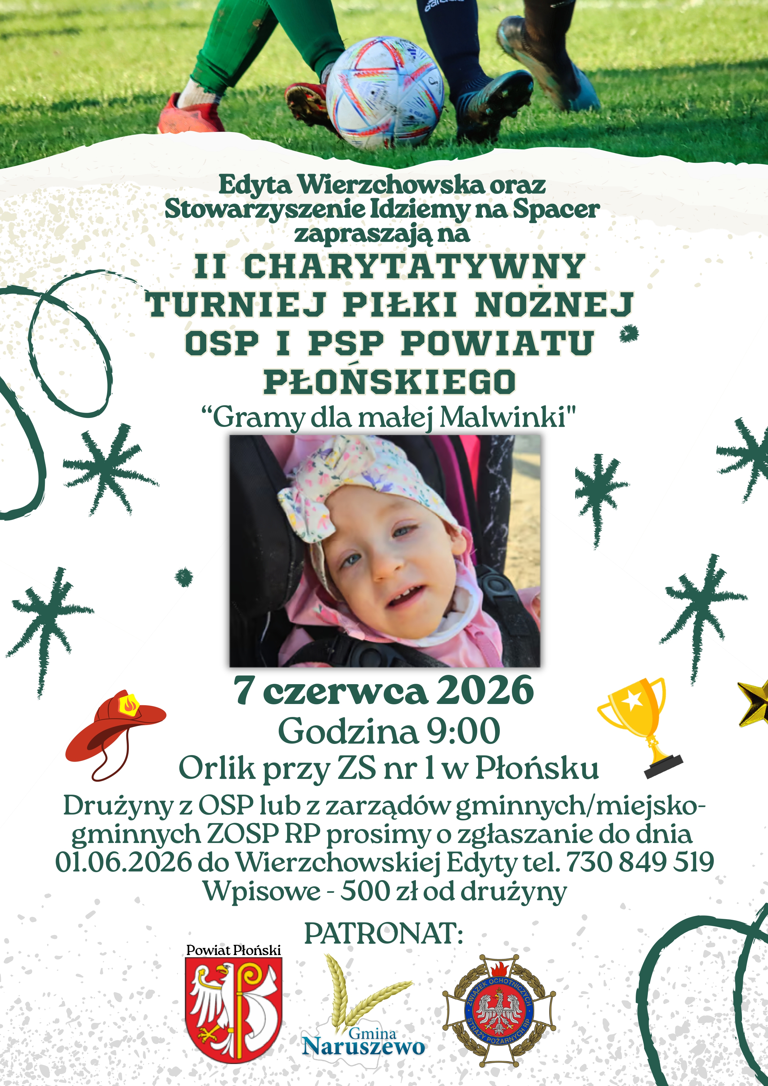 Charytatywny Turniej Piłki Nożnej dla małej Malwinki Marciniak_page-0001