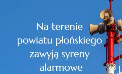 Zdjęcie do Przeprowadzone zostaną testowe uruchomienia syren alarmowych