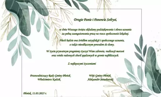 Zdjęcie do  Drogie Panie i Panowie Sołtysi! 