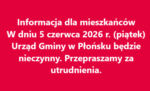 Zdjęcie do WAŻNA INFORMACJA DLA MIESZKAŃC&Oacute;W