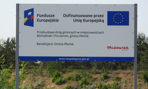 Zdjęcie do Zakończenie rob&oacute;t budowlanych w ramach projektu &bdquo;Przebudowa dr&oacute;g gminnych  w miejscowościach Michalinek i Poczernin, gmina Płońsk&rdquo;