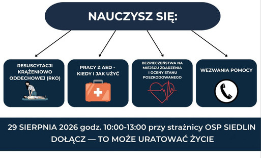 Zdjęcie do Szkolenie z udzielania pierwszej pomocy 