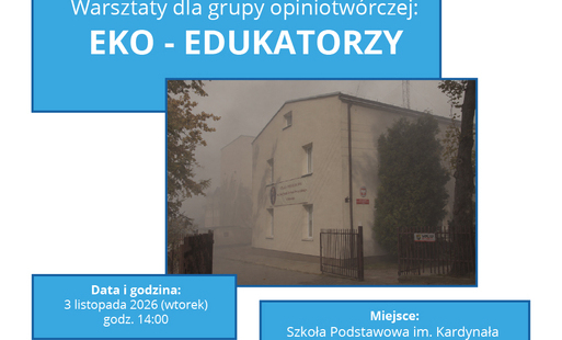 Zdjęcie do Gmina Płońsk zaprasza na warsztaty &bdquo;EKO &ndash; EDUKATORZY&rdquo;!
